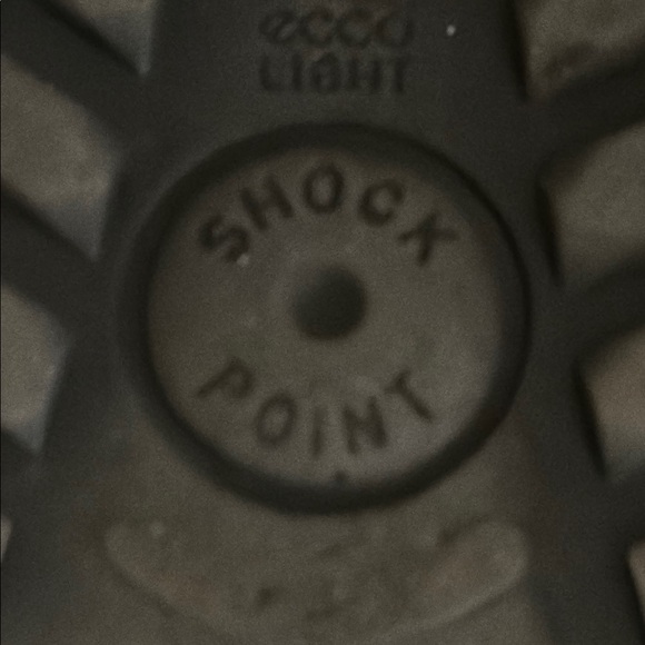 Ecco Black Leather Casual Shoes - Picture 8 of 8